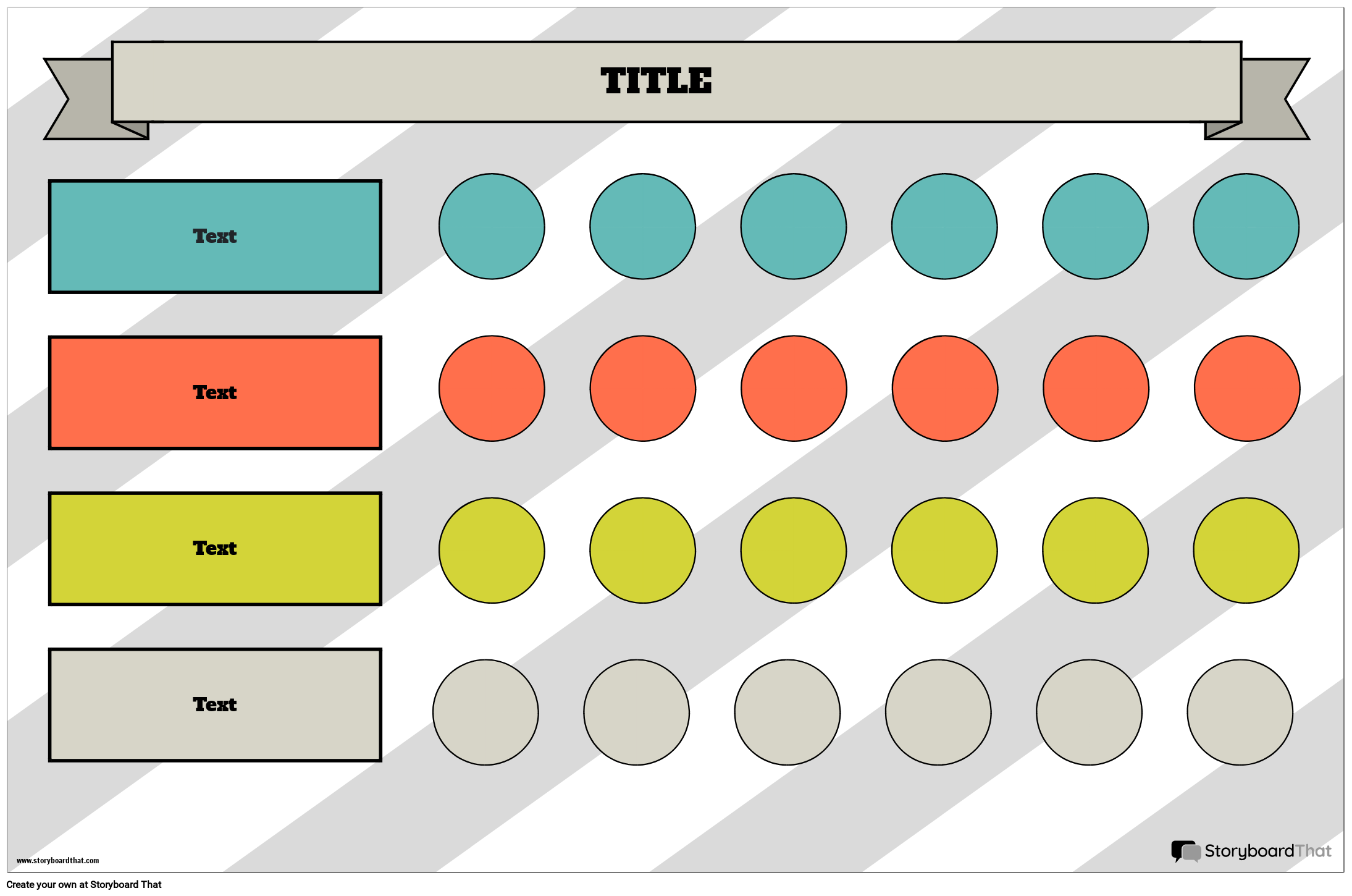 Progress Chart Poster Storyboard By Templates