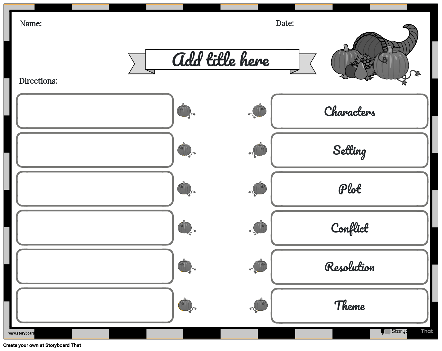 pumpkin-inspired-story-elements-worksheet-storyboard