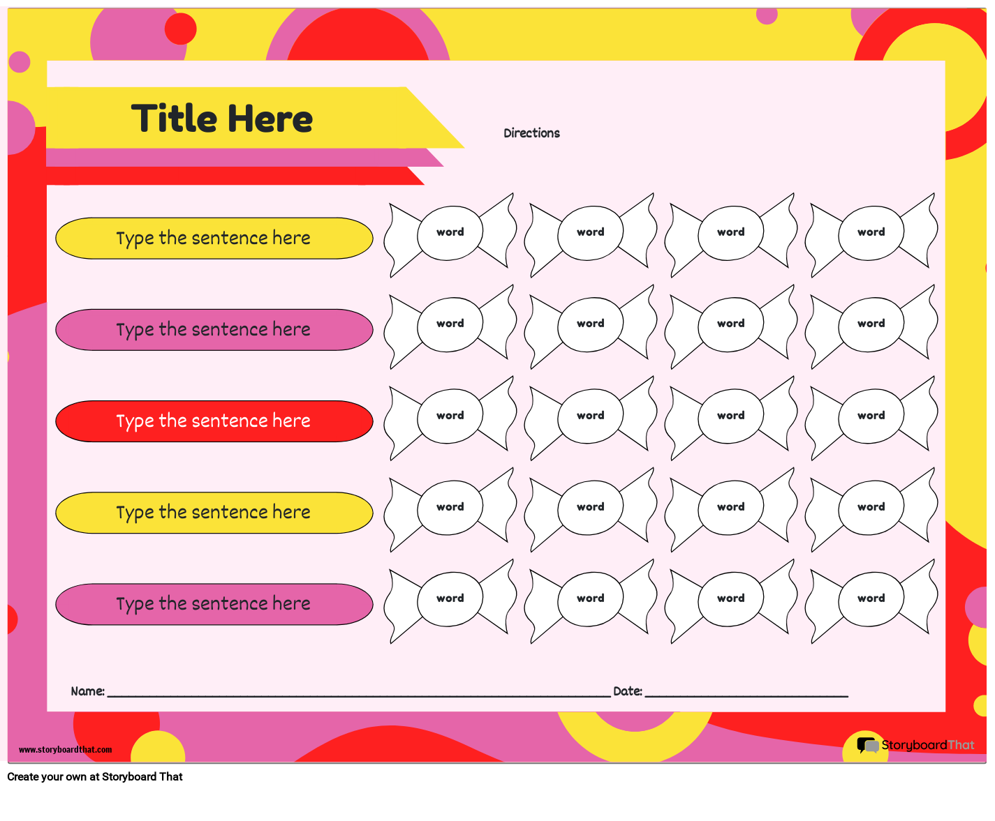 Read and color phonics cvc words worksheet storyboard