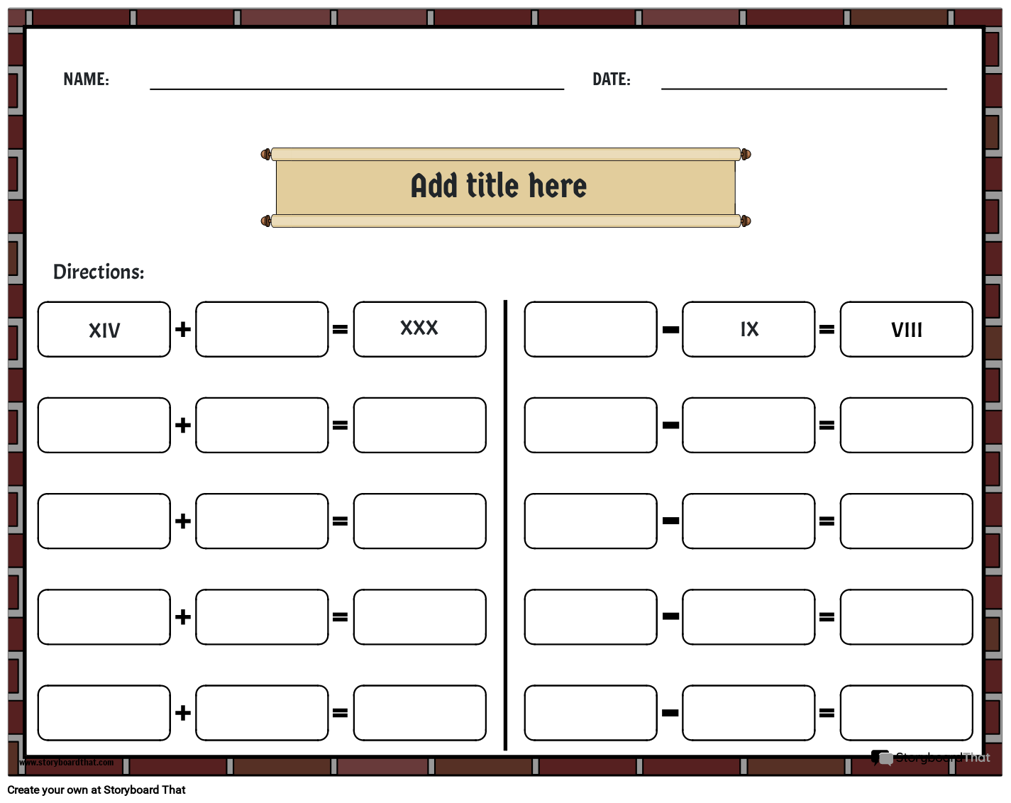 roman-numerals-worksheet-finding-the-missing-numerals