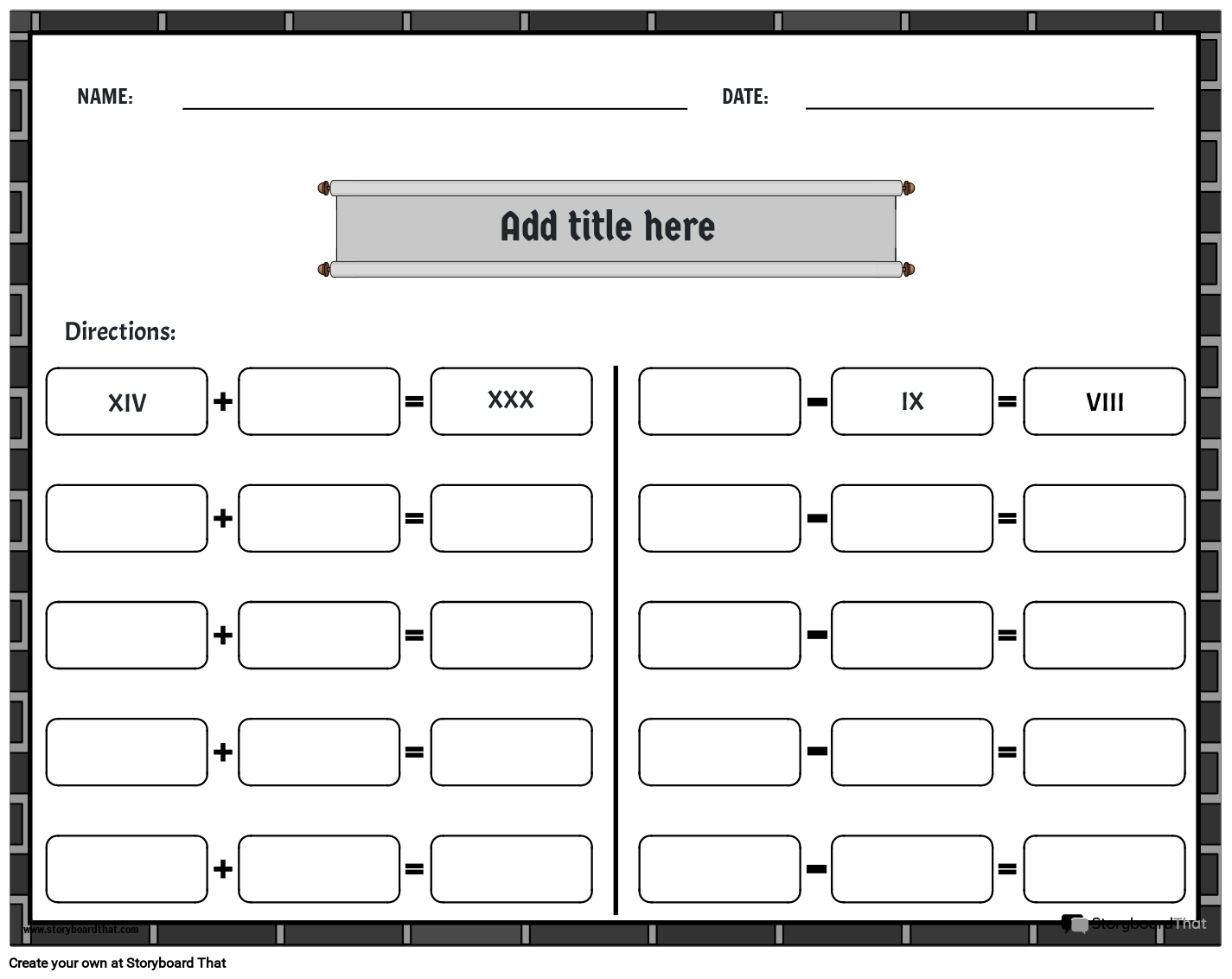 roman-numerals-worksheet-finding-the-missing-numerals