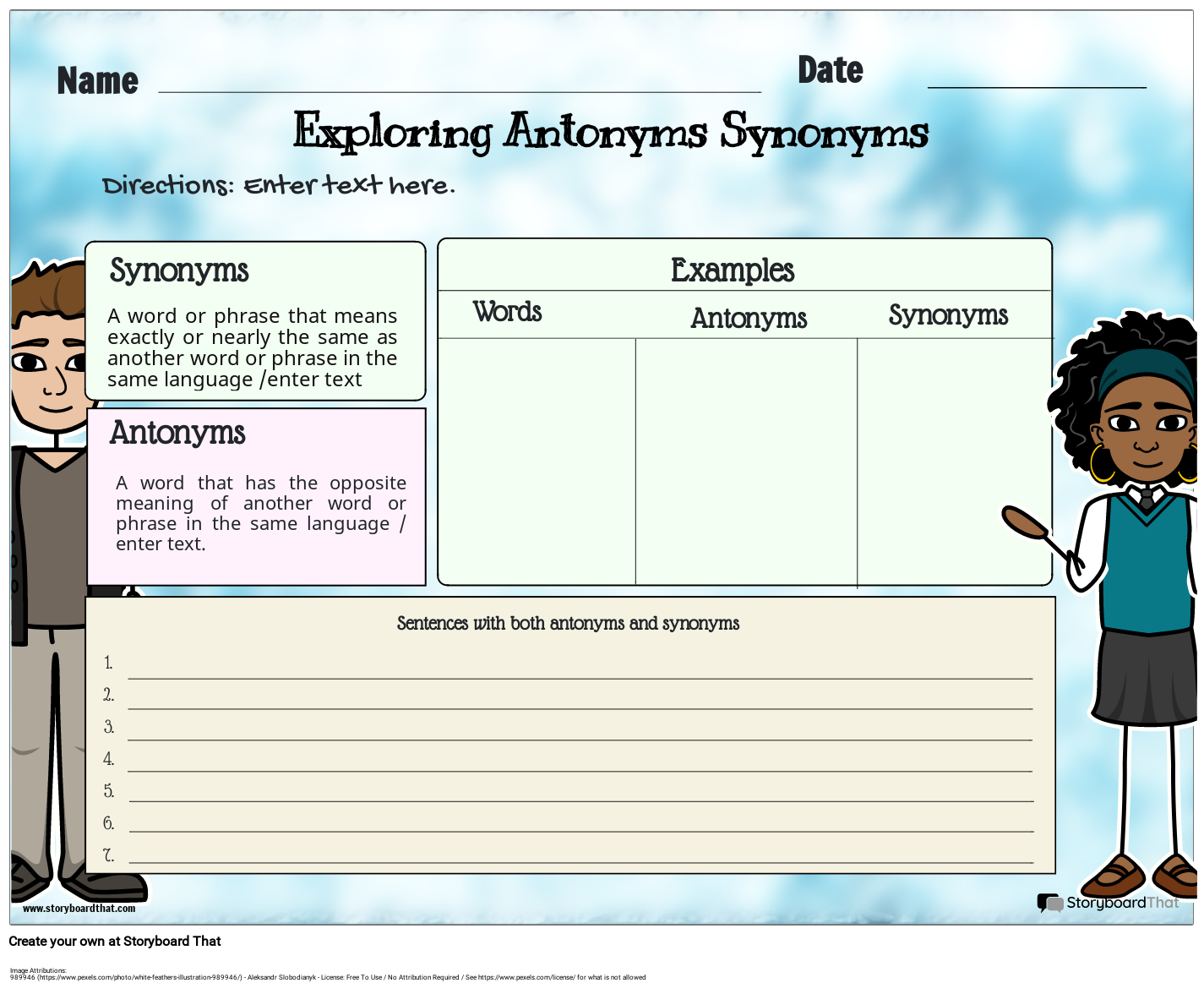 synonyms-and-antonyms-worksheet-for-higher-grade