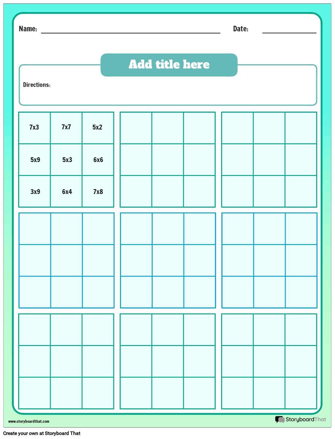 tic-tac-toe-multiplication-math-game-worksheets