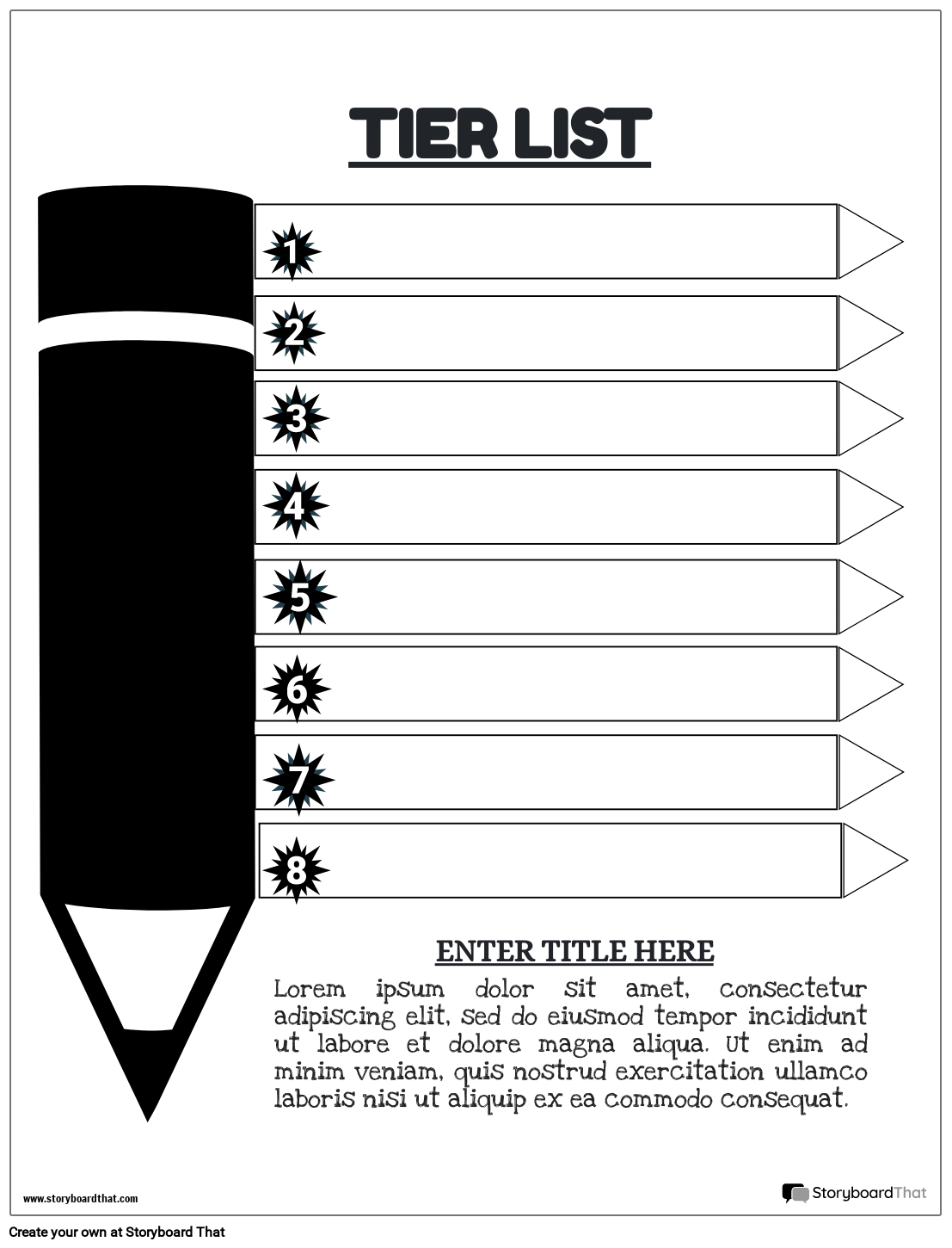 tier-list-worksheet-featuring-a-big-pencil-storyboard