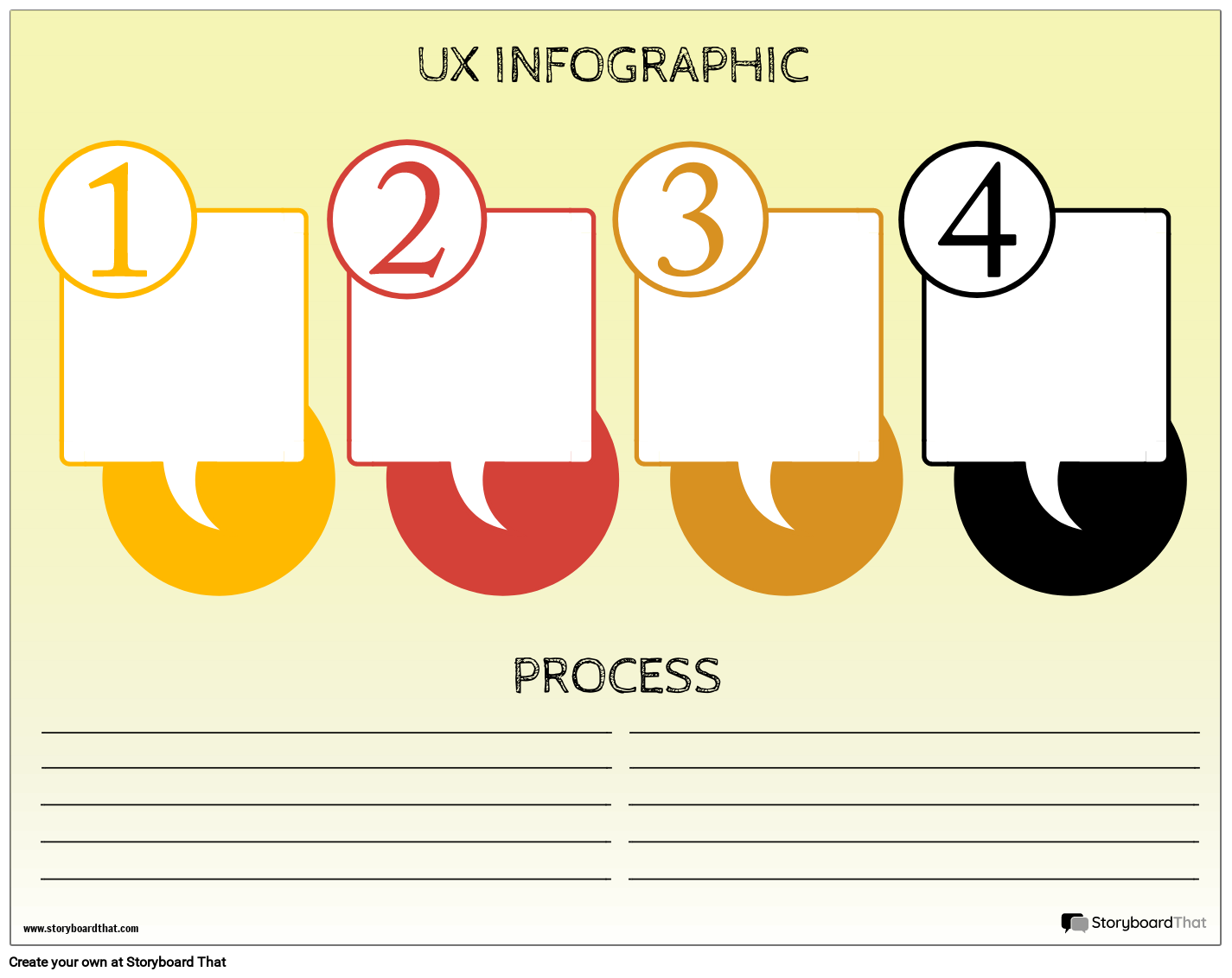 UX Design 2 Storyboard by templates