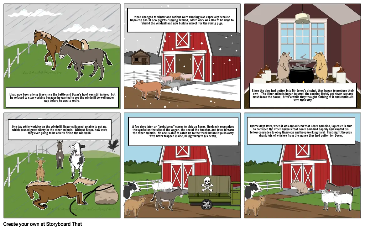 animal farm chapter 9