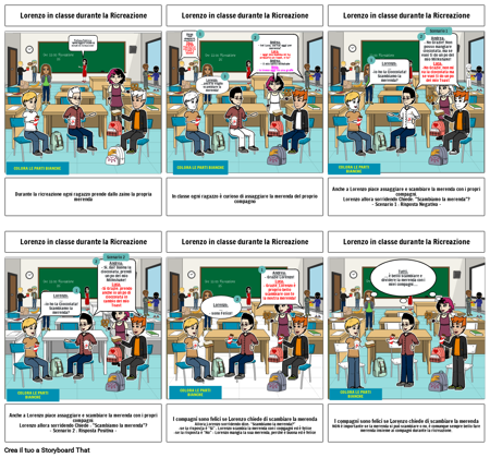 Lorenzo in classe