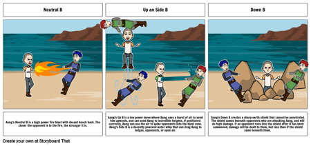 If Aang was in Smash