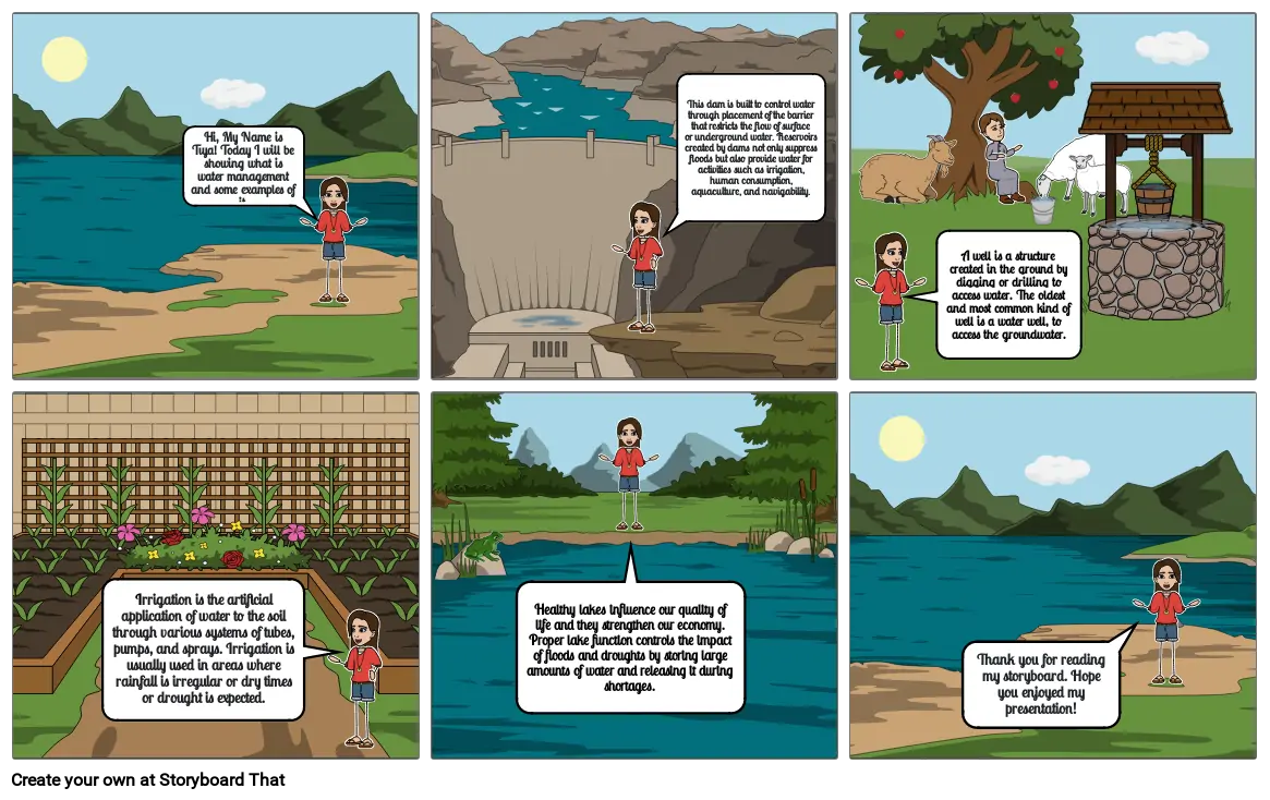 Water Management Storyboard by tiya56714