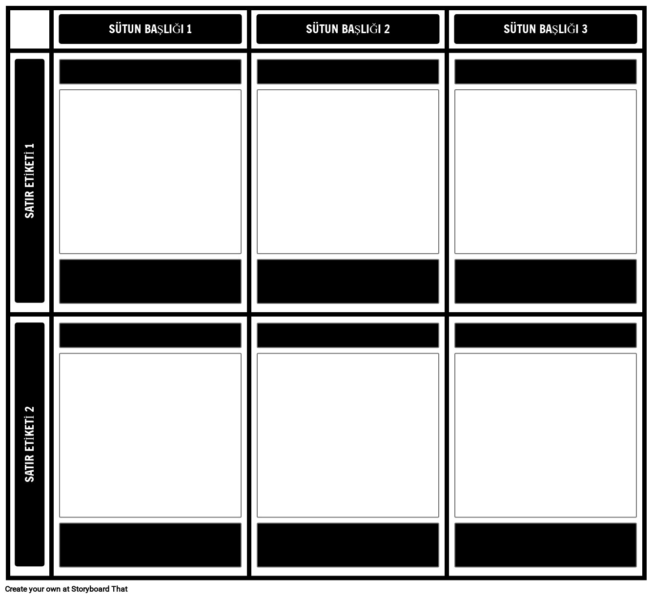 2x3 bos Grafik Storyboard por tr-examples