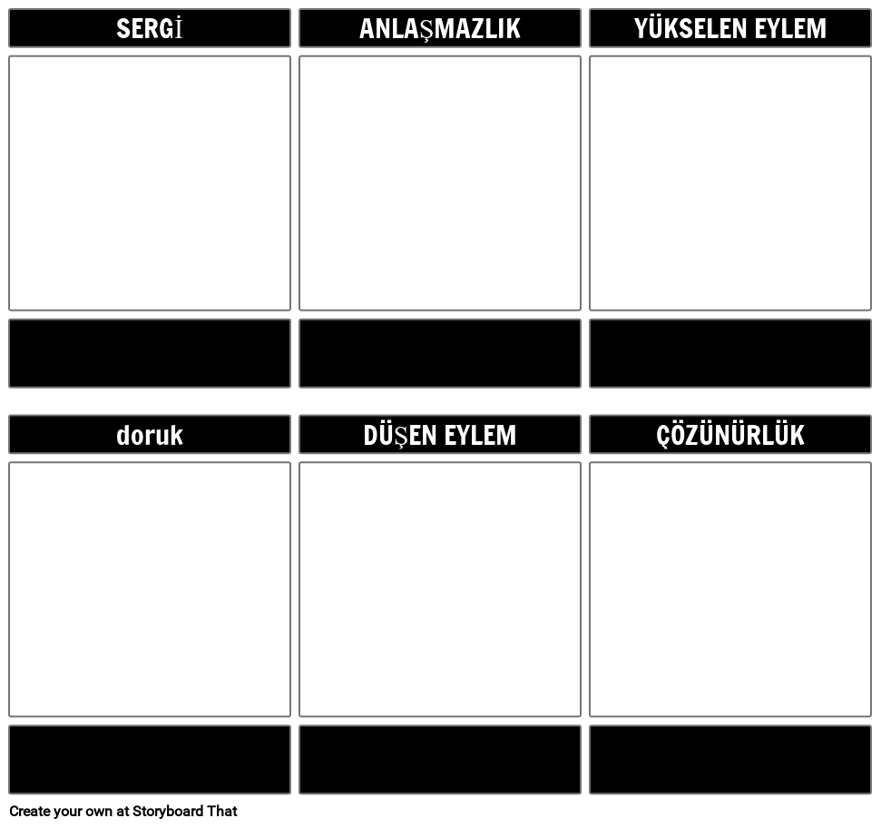 Çizim Şeması Şablonu