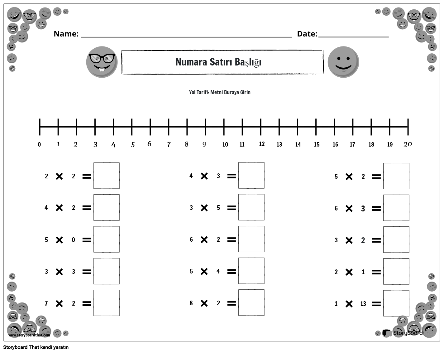 emoji-say-do-rusu-al-ma-sayfas-siyah-beyaz