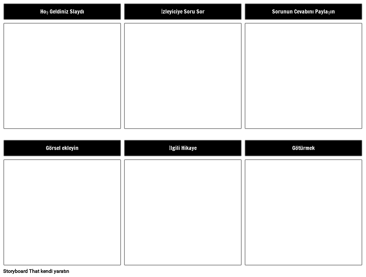 Esprili Sunum Şablonu Storyboard by tr-examples