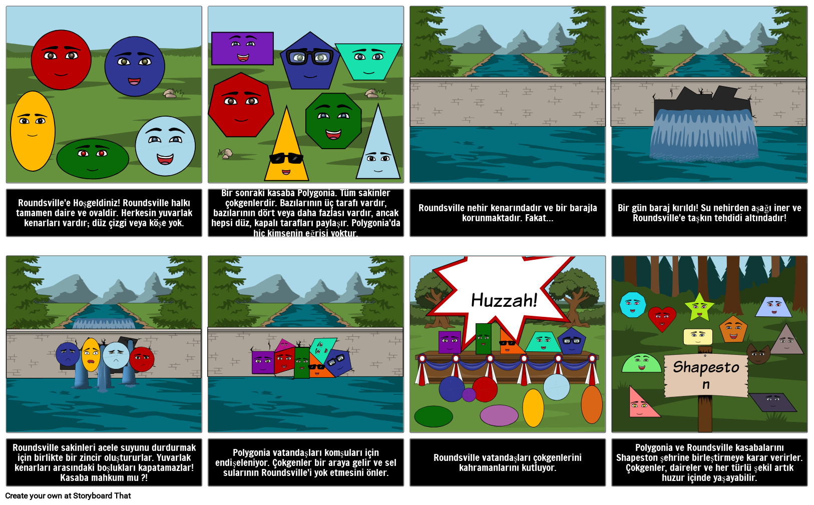 Intro to Geometry-Polygonia and Roundsville