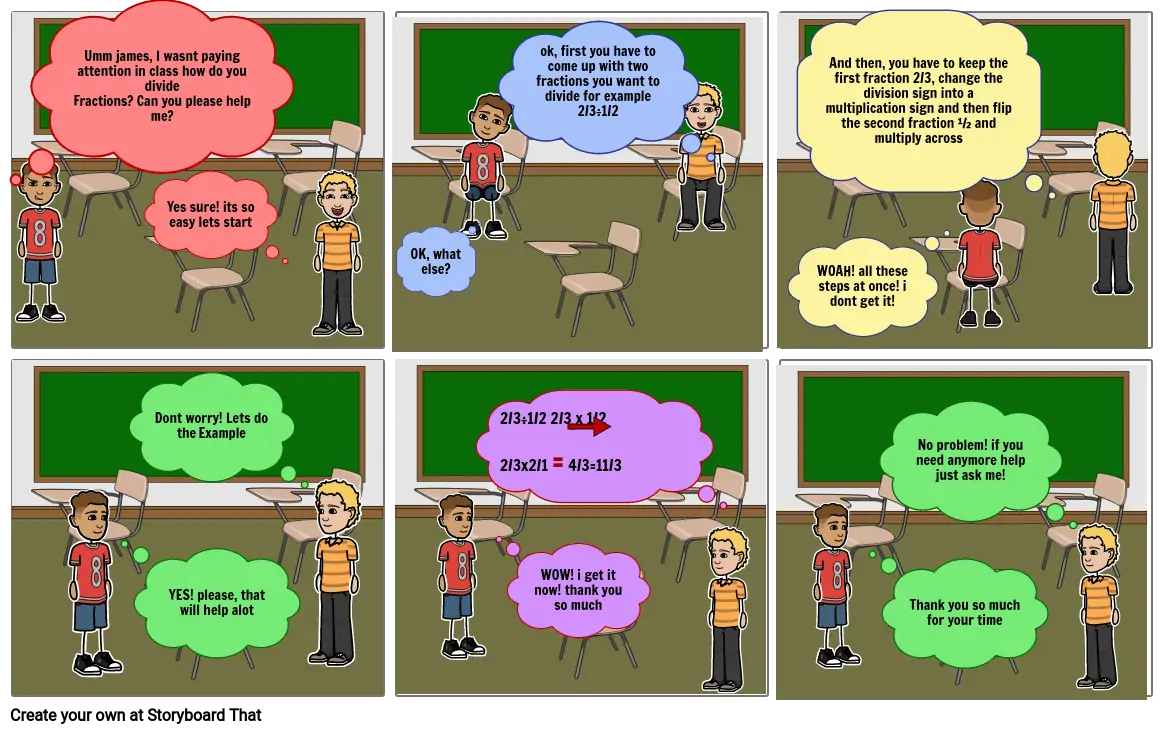 Comic Strip for MATH project