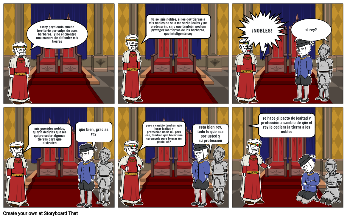 El Feudalismo 1 Storyboard By Turbonext 3161