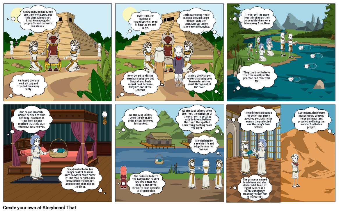 God s People Enslave In Egypt Storyboard By Turqiouse vivian-on-twitter-this-whole-dilemma-about-having-to