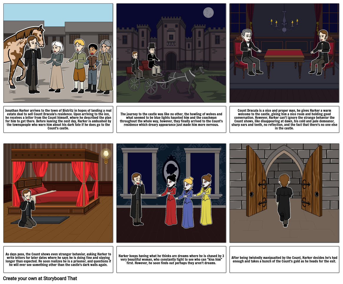 Dracula Storyboard by vale_malone