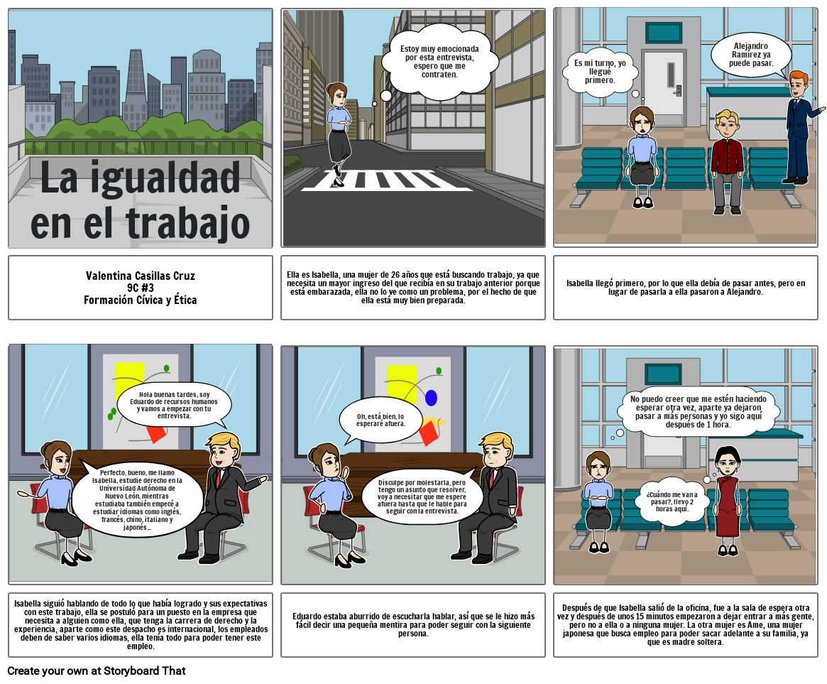 &quot;La igualdad en el trabajo&quot;