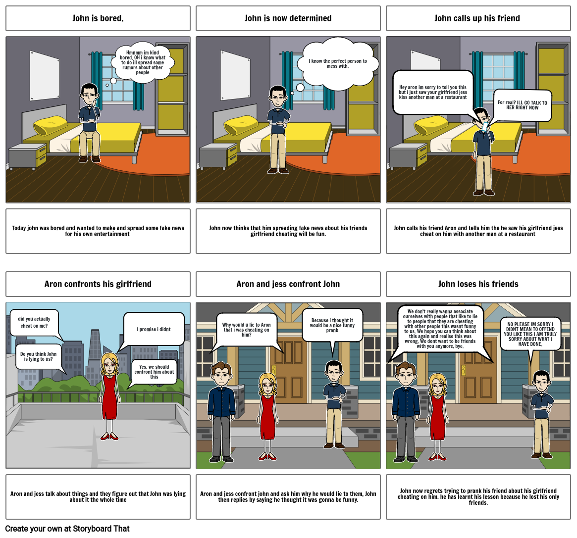 Digital literacy project Storyboard by victorfong