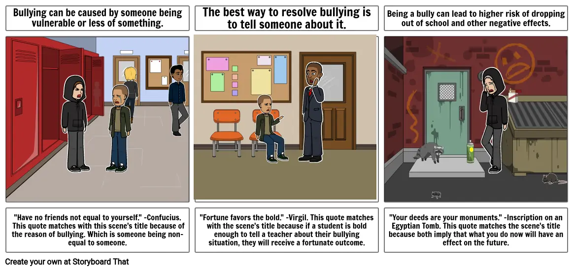 Bullying Prevention Month Campaign - Wonder Final Project - William Yang