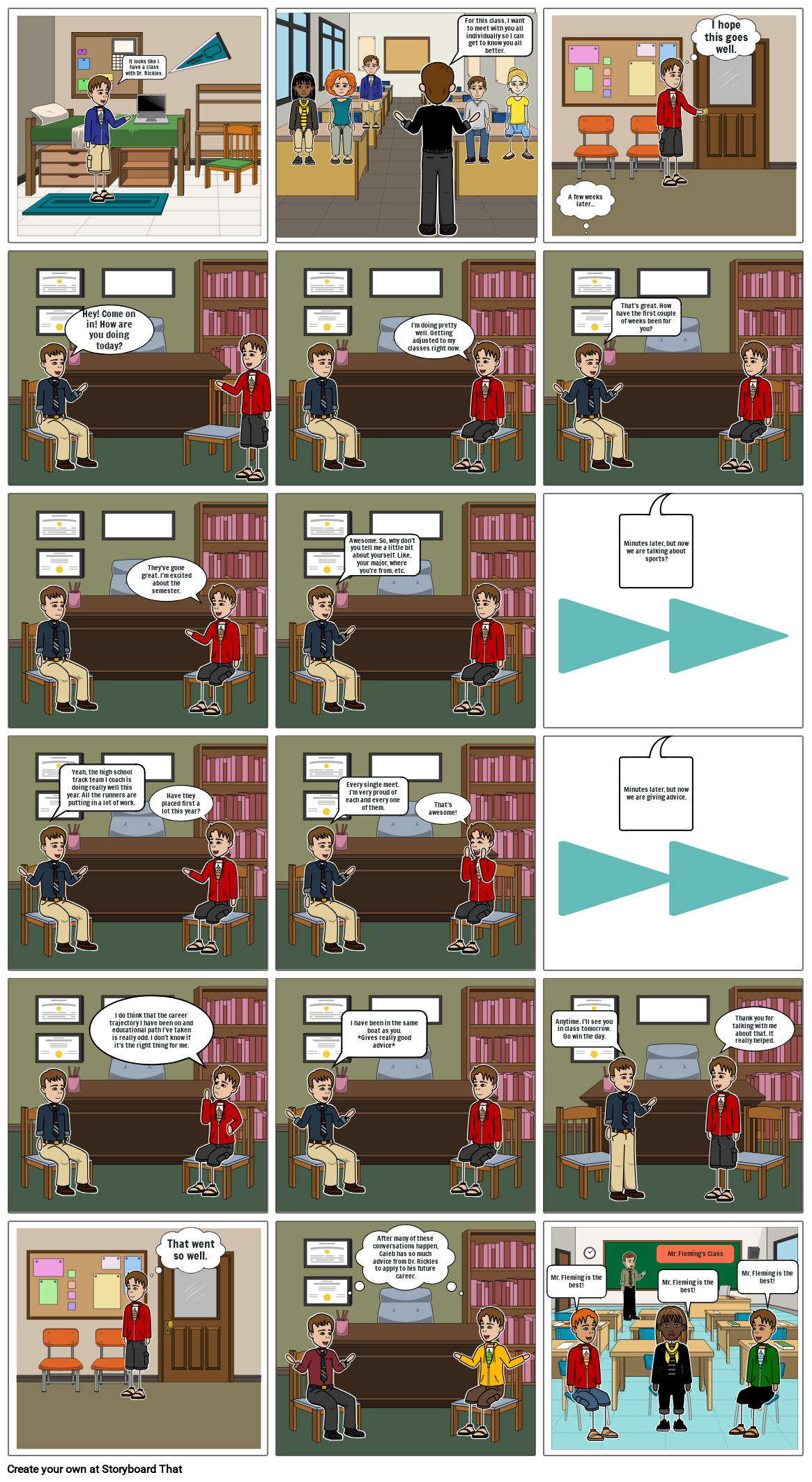 Community Based Learning Storyboard Assignment