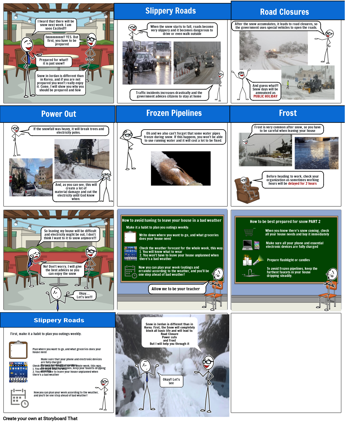 Snow Storyboard By Ward95