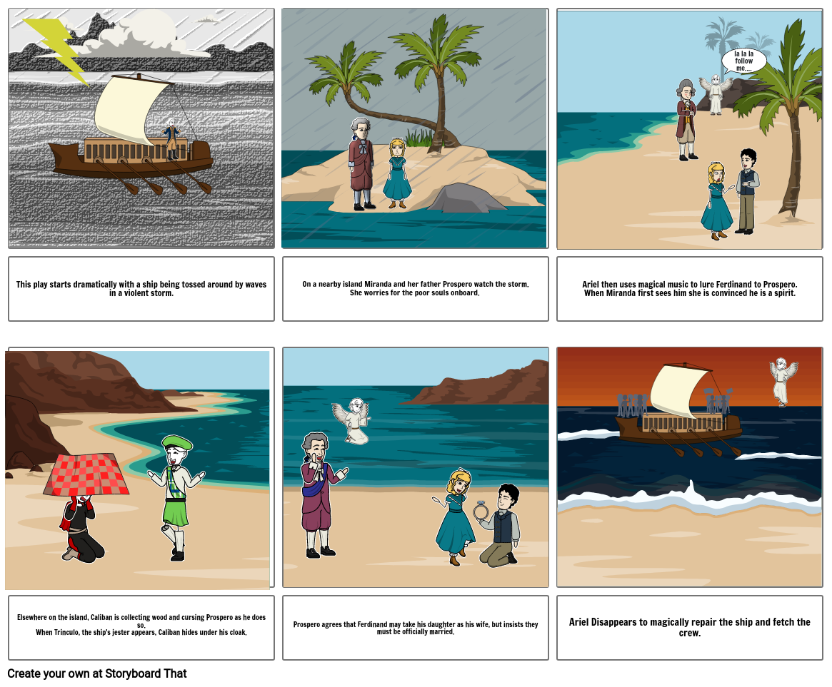 The Tempest Storyboard 16 Jan 2022 Storyboard by willhelm