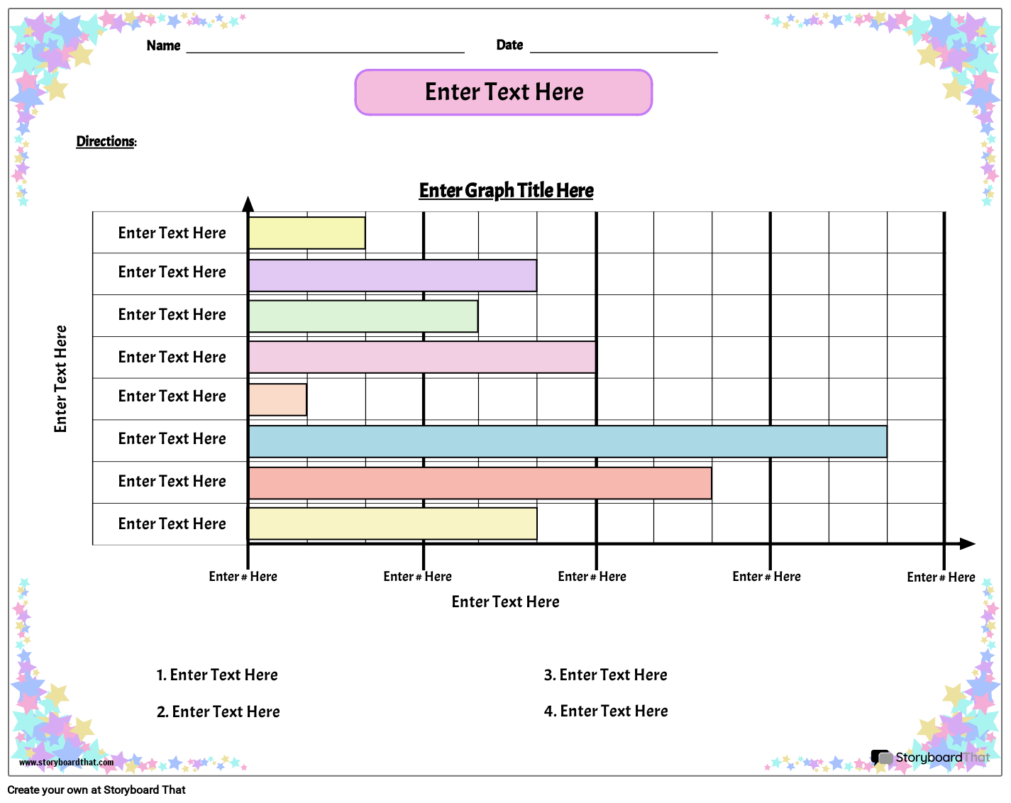 How To Draw A Bar Chart With A Graph Paper