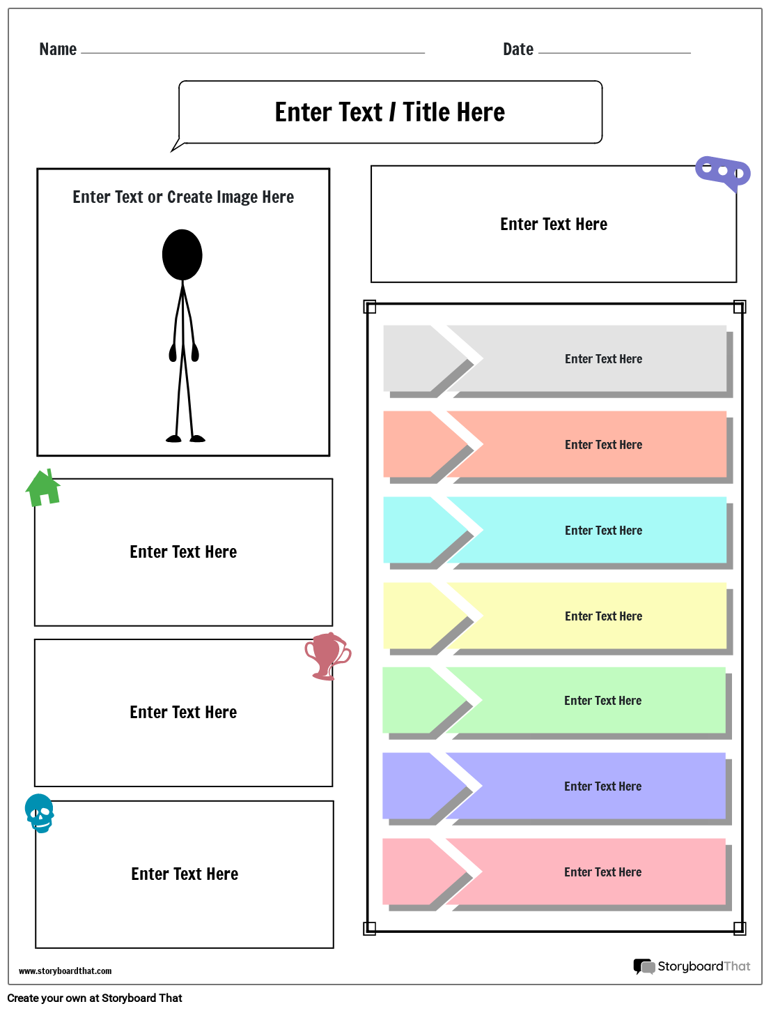 biography timeline worksheet