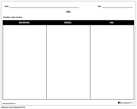 Sequencing Worksheets | Create a BME Worksheet