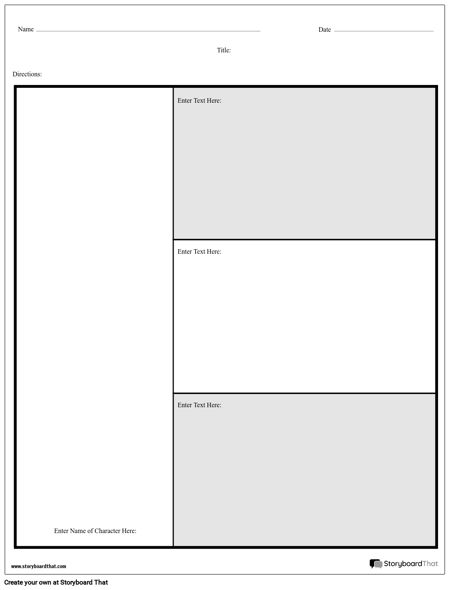 Character Chart Template