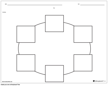 Create Circle Charts or Web Graphic Organizer Printables