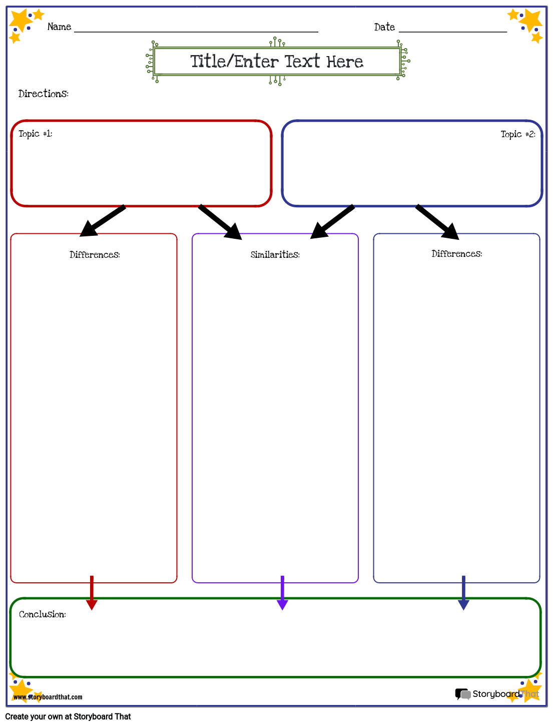 compare-contrast-worksheet-2-storyboard-af-worksheet-templates
