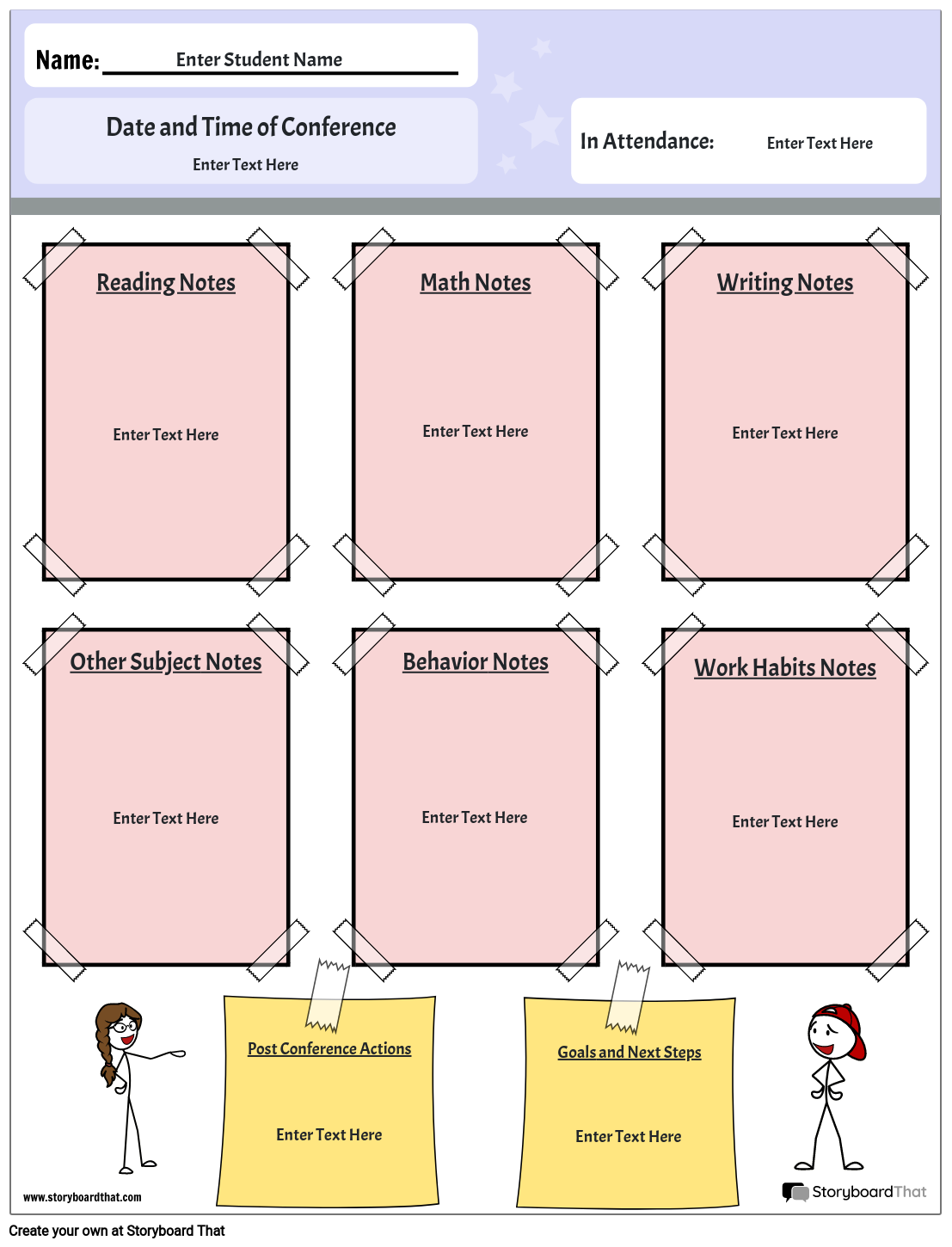 conference-2-storyboard-par-worksheet-templates