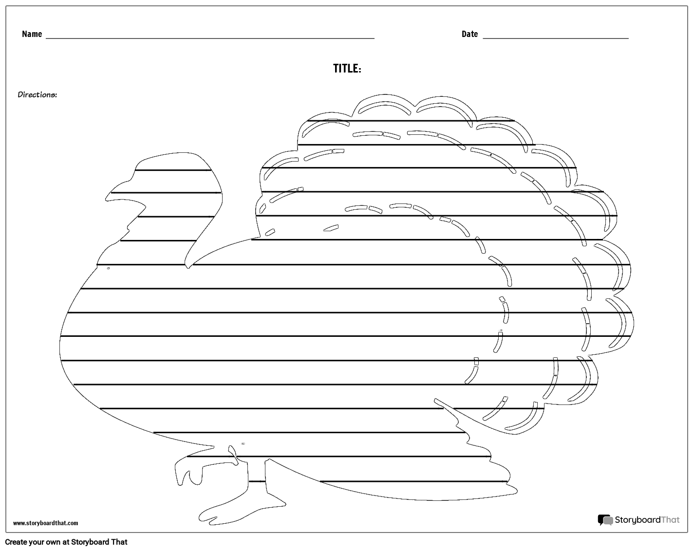 Creative Writing Turkey Siu etin s Linijos Iki Worksheet templates