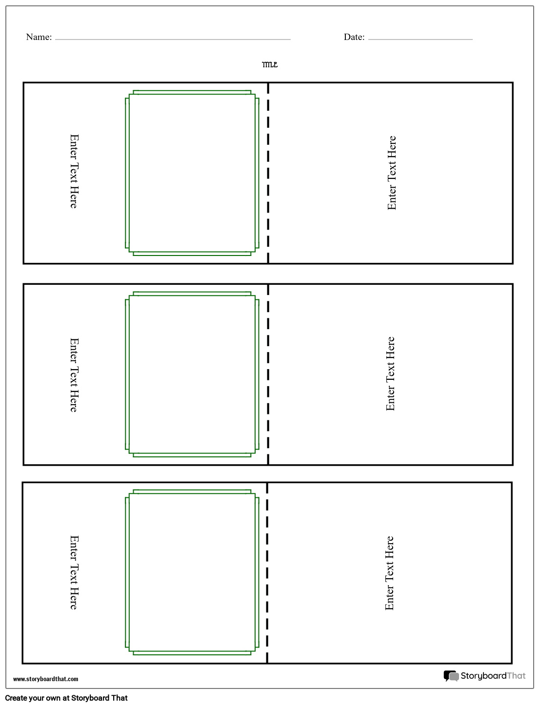 Flashcard Layout