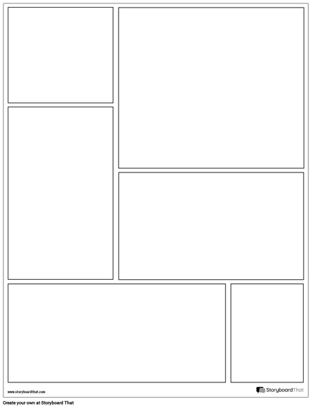 Create a Graphic Novel Template | Graphic Novel Layouts