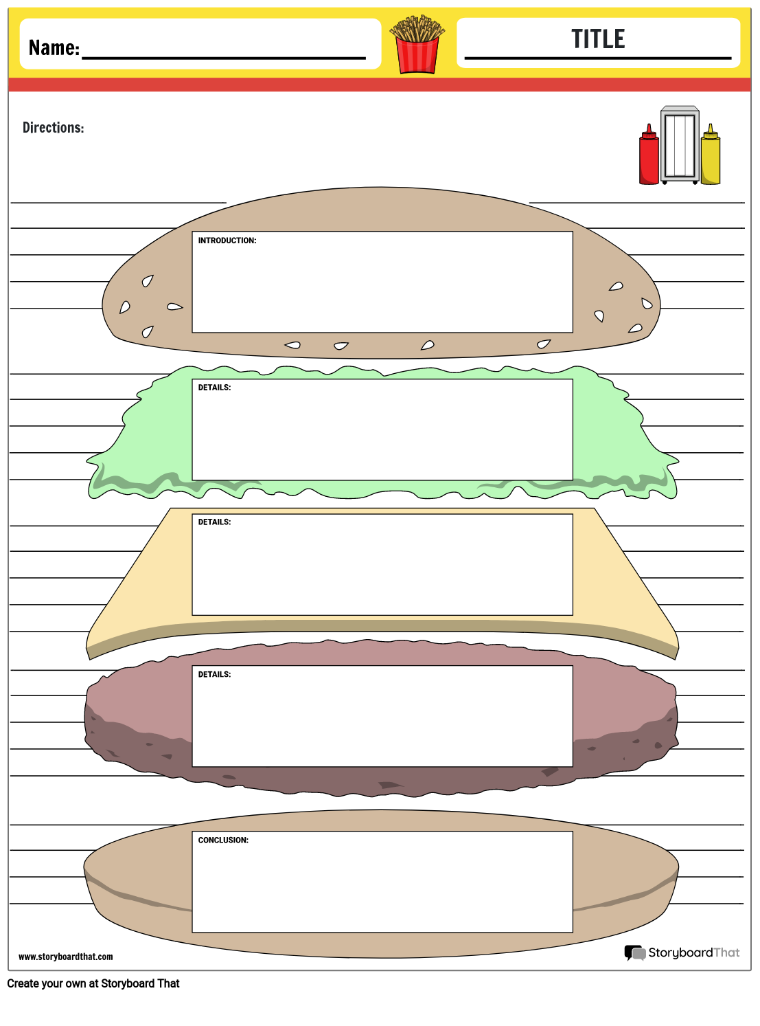 graphic-organizer-hamburger-siu-etin-s-linijos-iki-worksheet-templates