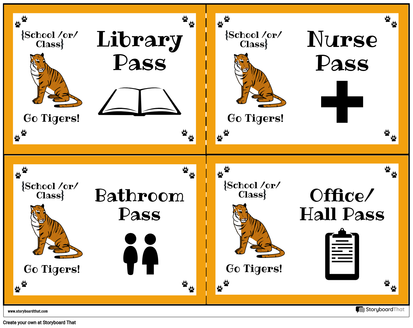 Hall Passes 6 Storyboard By Worksheet Templates 2854