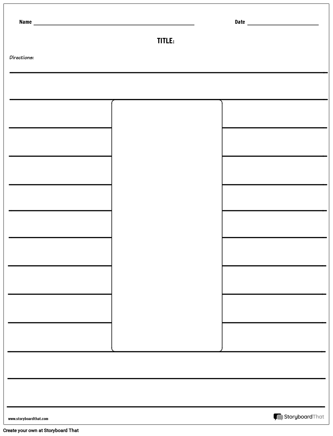 rectangle-illustration-storyboard-by-worksheet-templates