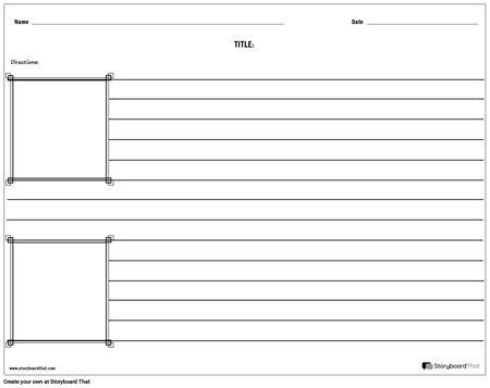 create an illustrated story worksheet create a story book in class