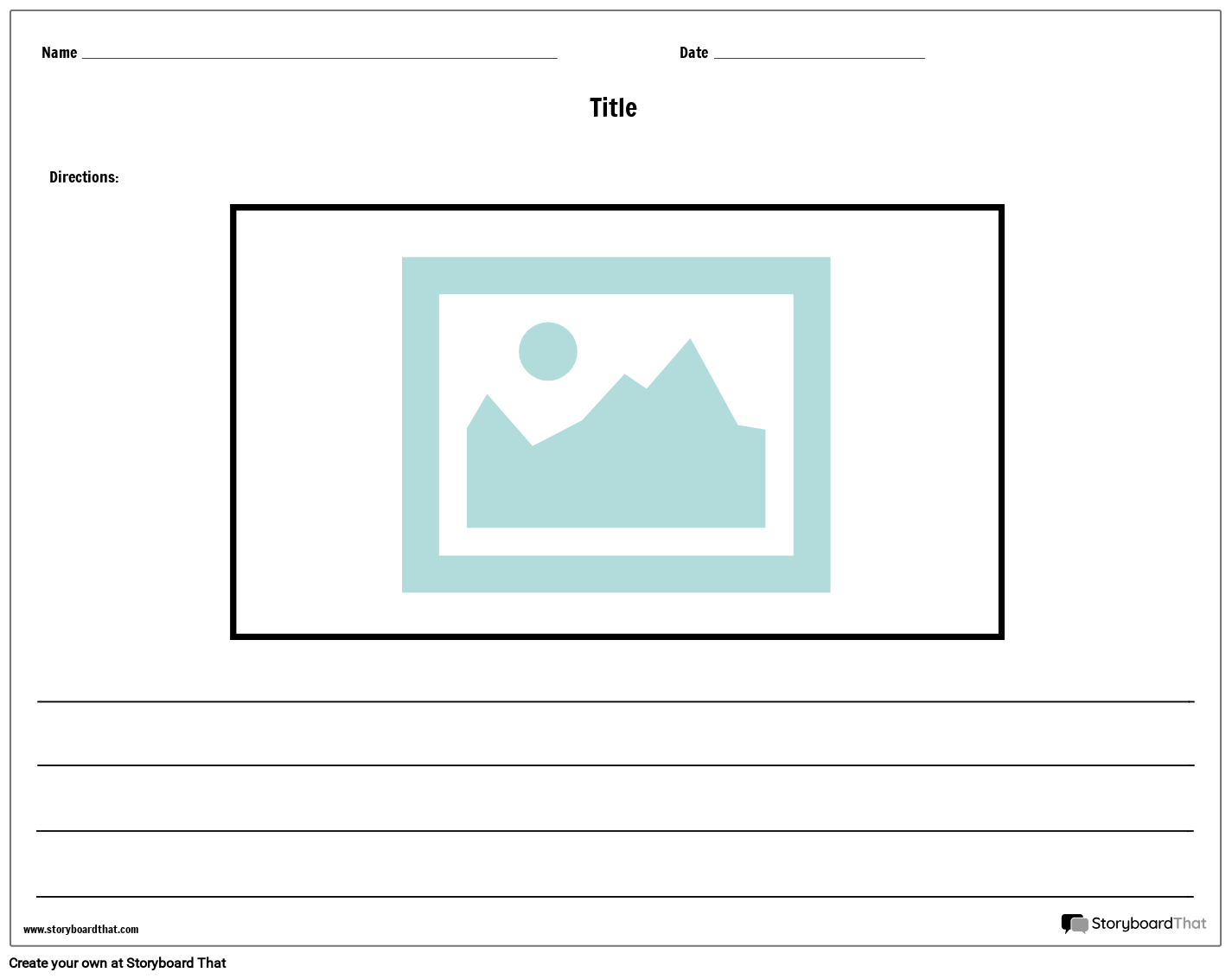 Images And Text Worksheets Worksheet Maker StoryboardThat