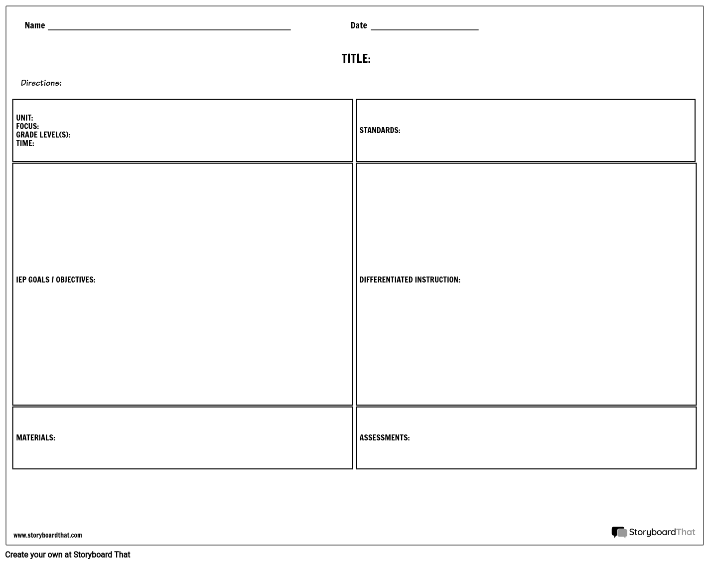 basic-lesson-planner-2-storyboard-por-worksheet-templates
