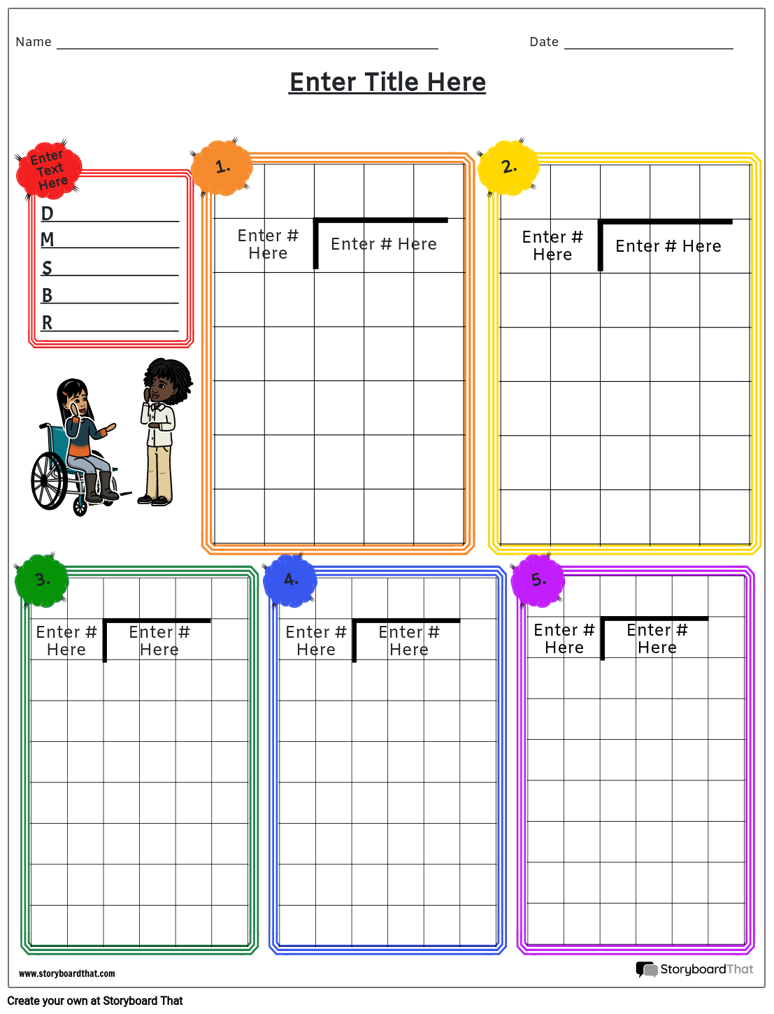 Long Division Template Math Division Worksheets StoryboardThat