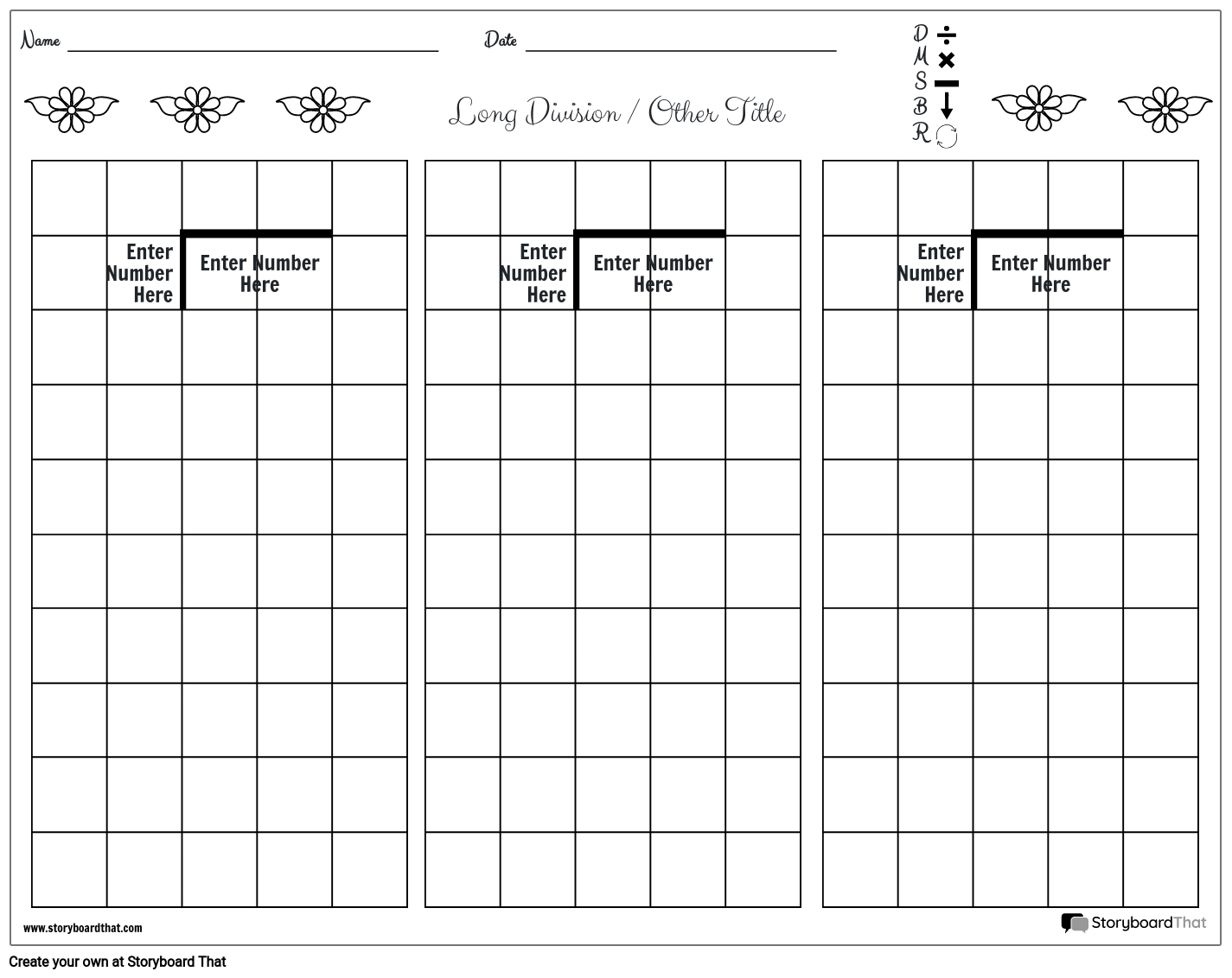 long-division-8-storyboard-par-worksheet-templates