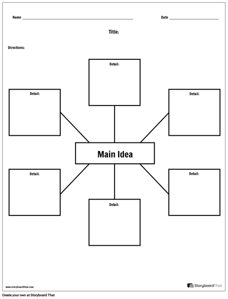 Make Main Idea Worksheets | English Worksheets