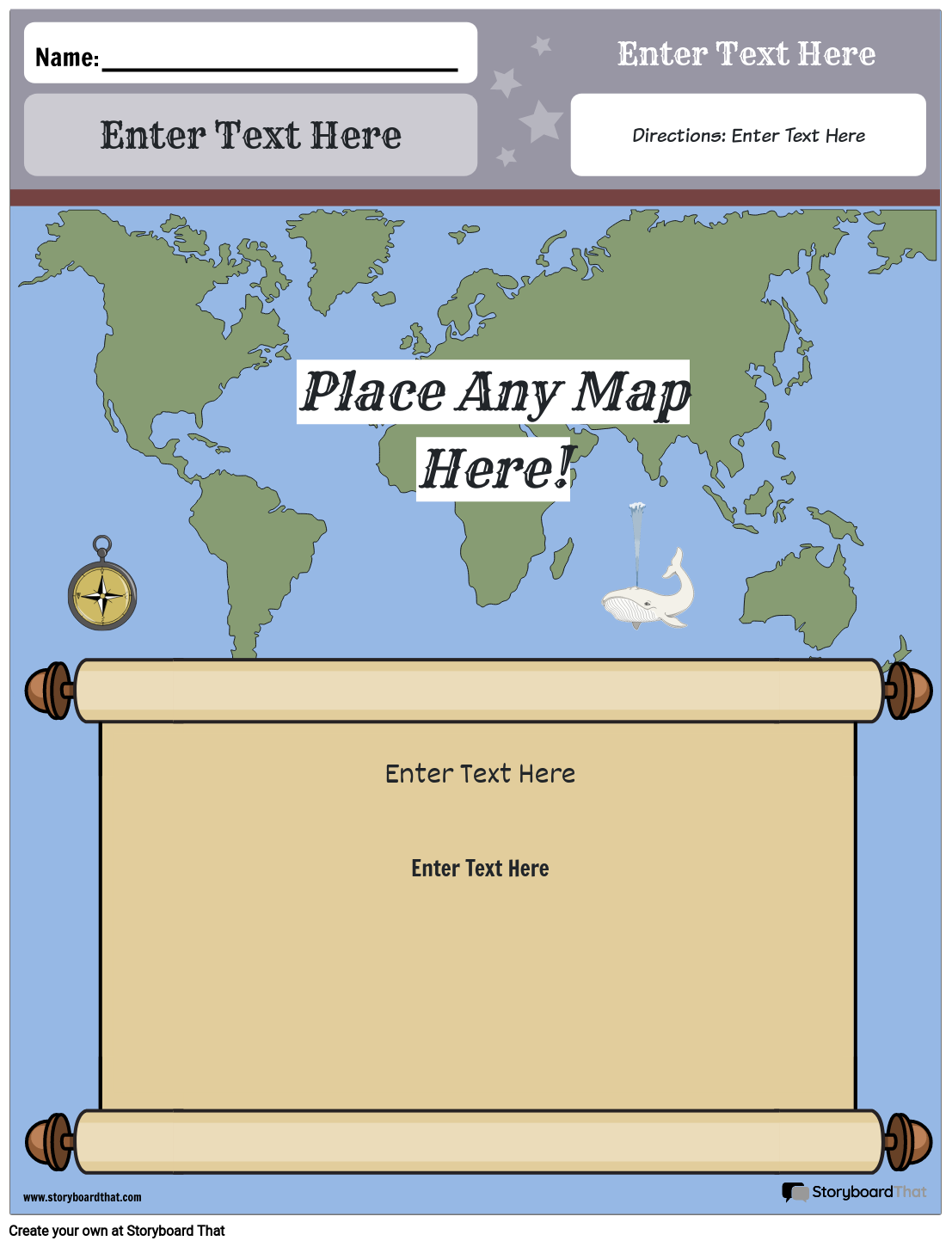 world-map-worksheet-color-portrait-with-scroll