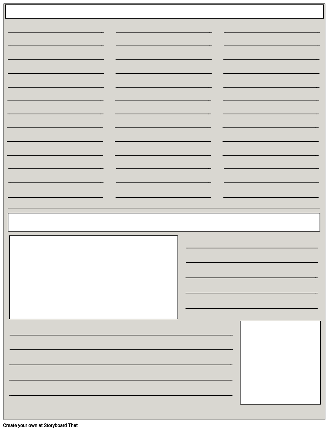 Create A Newspaper Project Newspaper Project Templates