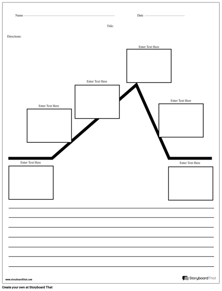 Create a Plot Diagram Worksheet | Plot Diagram Templates